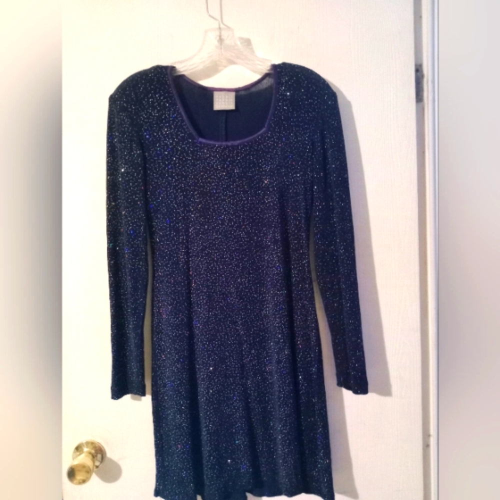 RABBIT RABBIT RABBIT Slinky Sparkly Minidress Sz.4